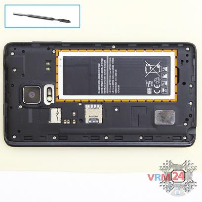 How to disassemble Samsung Galaxy Note Edge SM-N915, Step 2/1