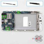 How to disassemble LG L90 D410, Step 7/1