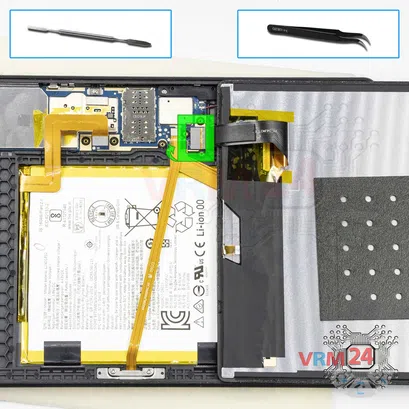 Cómo desmontar Lenovo Tab M10 Plus TB-X606F, Paso 6/1