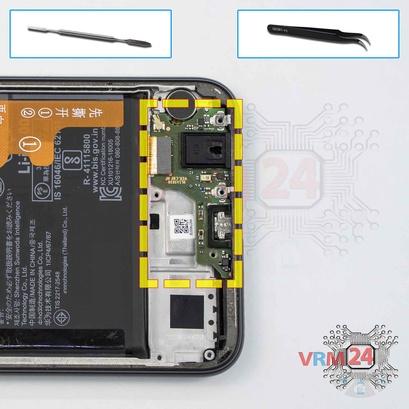 How to disassemble Huawei Honor 9C, Step 13/1