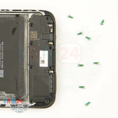 How to disassemble Xiaomi Redmi 10C, Step 5/2