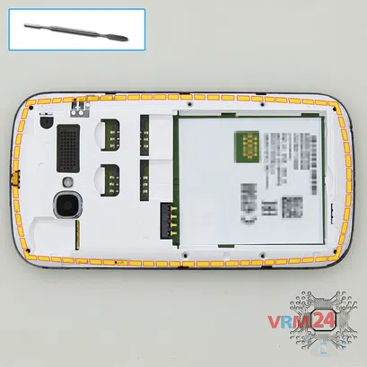 How to disassemble Alcatel OT POP C5 5036D, Step 4/1