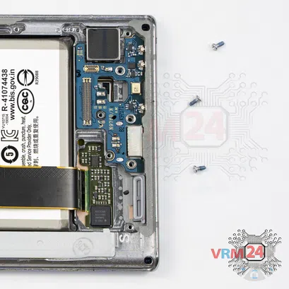 How to disassemble Samsung Galaxy Note 10 Plus SM-N975, Step 10/2