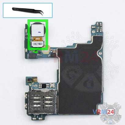 Como desmontar Samsung Galaxy S20 FE SM-G780 por si mesmo, Passo 18/1