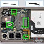 Cómo desmontar Samsung Galaxy S21 SM-G991, Paso 12/1