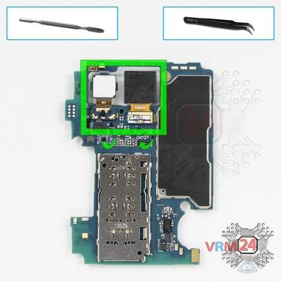 How to disassemble Samsung Galaxy A12 SM-A125, Step 16/1