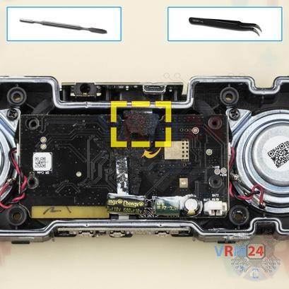 Как разобрать Xiaomi Mi Square Box Bluetooth Speaker 2, Шаг 9/1