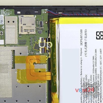 How to disassemble Lenovo Tab 2 A7-20, Step 2/2