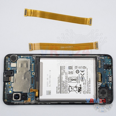 Cómo desmontar Samsung Galaxy M21 SM-M215, Paso 10/2