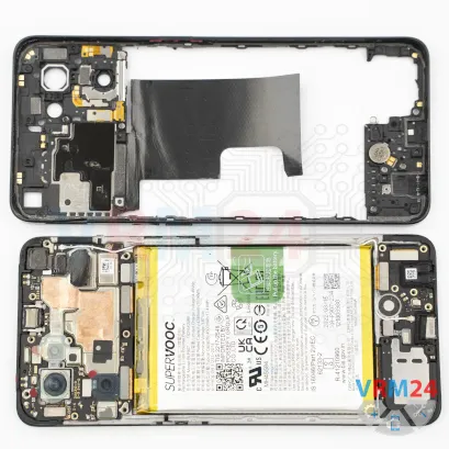 How to disassemble Oppo Reno7 4G, Step 7/2