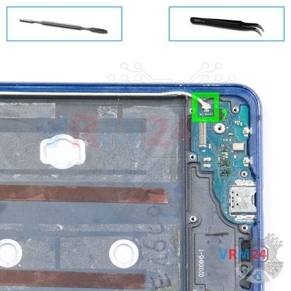 How to disassemble Samsung Galaxy A9 Pro SM-G887, Step 12/1