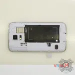 Cómo desmontar Samsung Galaxy S5 SM-G900, Paso 3/3
