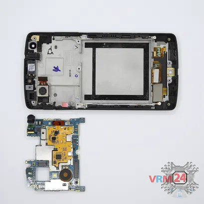 Cómo desmontar LG Nexus 5 D821, Paso 7/2