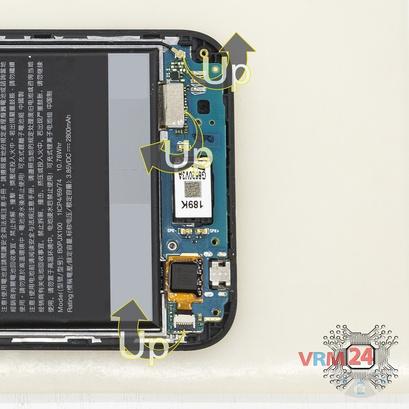 How to disassemble HTC Desire 830, Step 5/2