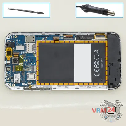 How to disassemble Doogee 9x Pro, Step 5/1