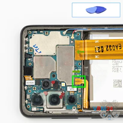 How to disassemble Samsung Galaxy A33 SM-A336, Step 6/1