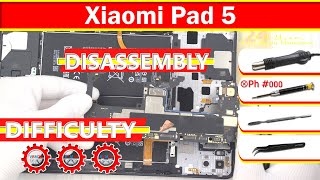 Xiaomi Pad 5 21051182G Take apart Disassembly in detail