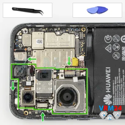 How to disassemble Huawei Pura 70, Step 17/1