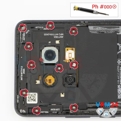 How to disassemble Realme 13+, Step 4/1