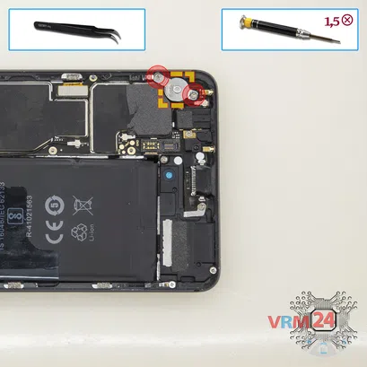 How to disassemble Meizu Pro 7 M792H, Step 13/1