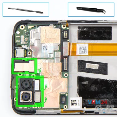 Como desmontar Oppo Ax7 por si mesmo, Passo 12/1