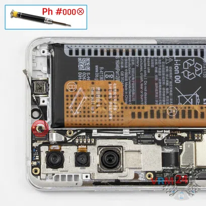 How to disassemble Xiaomi Mi Note 10 Lite, Step 13/1
