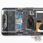 Como desmontar Samsung Galaxy A80 SM-A805, Passo 5/2