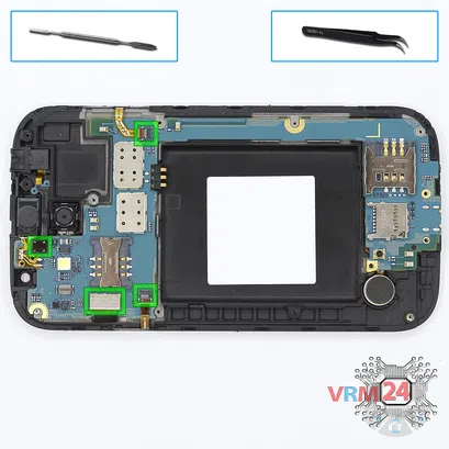 Cómo desmontar Samsung Galaxy Grand Neo GT-i9060, Paso 8/1