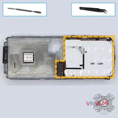 Как разобрать Nokia 6700 Classic RM-470, Шаг 13/1