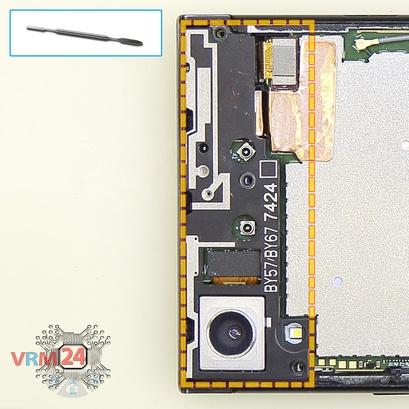 How to disassemble Sony Xperia XA1, Step 10/1