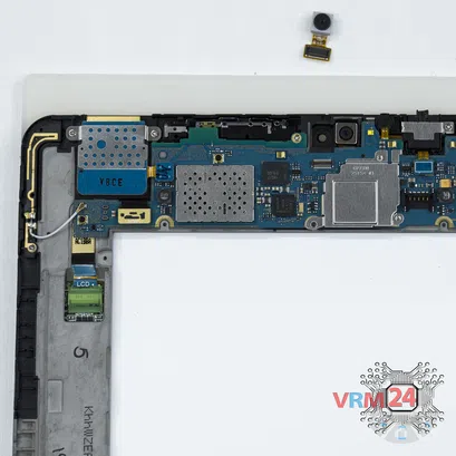Cómo desmontar Samsung Galaxy Tab 8.9'' GT-P7300, Paso 8/2