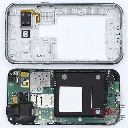 How to disassemble Samsung Galaxy J1 SM-J100, Step 4/2