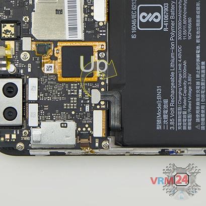 How to disassemble Xiaomi Mi A1, Step 4/2