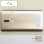 How to disassemble Xiaomi Mi 5S Plus, Step 2/1
