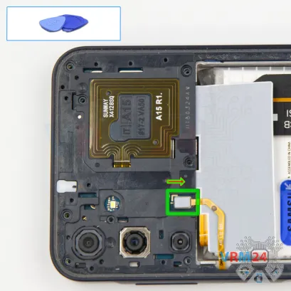 Как разобрать Samsung Galaxy А15 SM-A155, Шаг 6/1