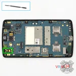 How to disassemble LG L Fino D295, Step 5/1