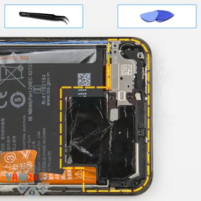 Cómo desmontar Honor 90, Paso 9/1