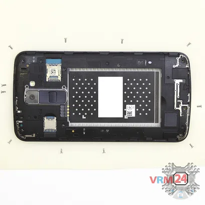 How to disassemble LG K10 K430DS, Step 3/2
