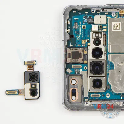 Cómo desmontar Samsung Galaxy S10 5G SM-G977, Paso 16/2