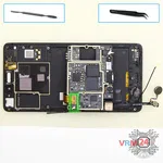 How to disassemble Lenovo A7000, Step 10/2