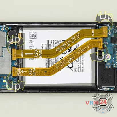 Como desmontar Samsung Galaxy A20 SM-A205 por si mesmo, Step 7/2