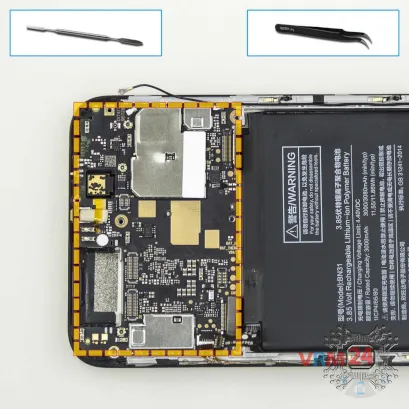 Как разобрать Xiaomi Mi 5X, Шаг 13/1