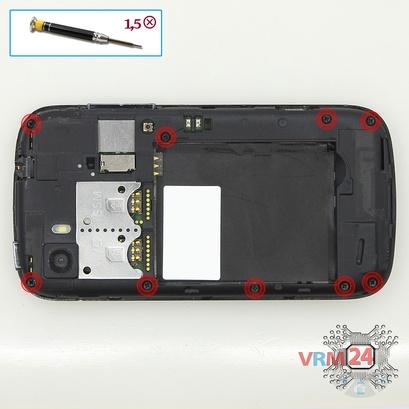 How to disassemble ZTE Grand X, Step 3/1