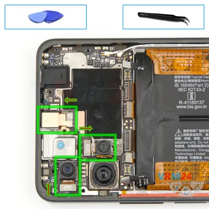 How to disassemble Xiaomi Redmi Note 11 Pro+, Step 15/1