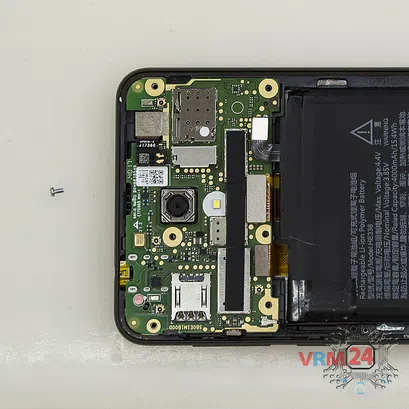 How to disassemble Nokia 2 TA-1029, Step 9/2