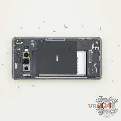 How to disassemble Samsung Galaxy S10 SM-G973, Step 3/2