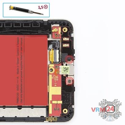 How to disassemble HTC Desire 400, Step 10/1