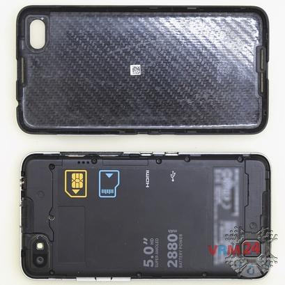 How to disassemble BlackBerry Z30, Step 1/2