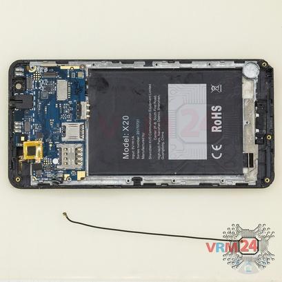 How to disassemble Doogee X20, Step 9/2