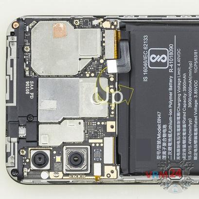 How to disassemble Xiaomi Redmi 6 Pro, Step 5/2